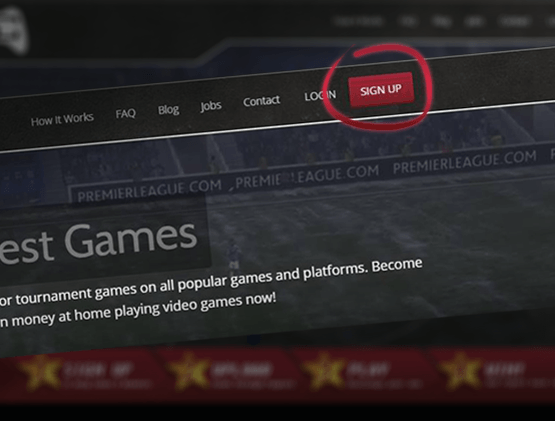 Sign up to our gaming service free